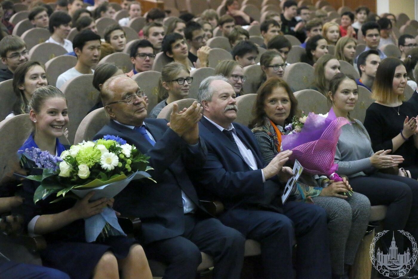 Встреча ректора МГУ со школьниками СУНЦ и Университетской гимназии