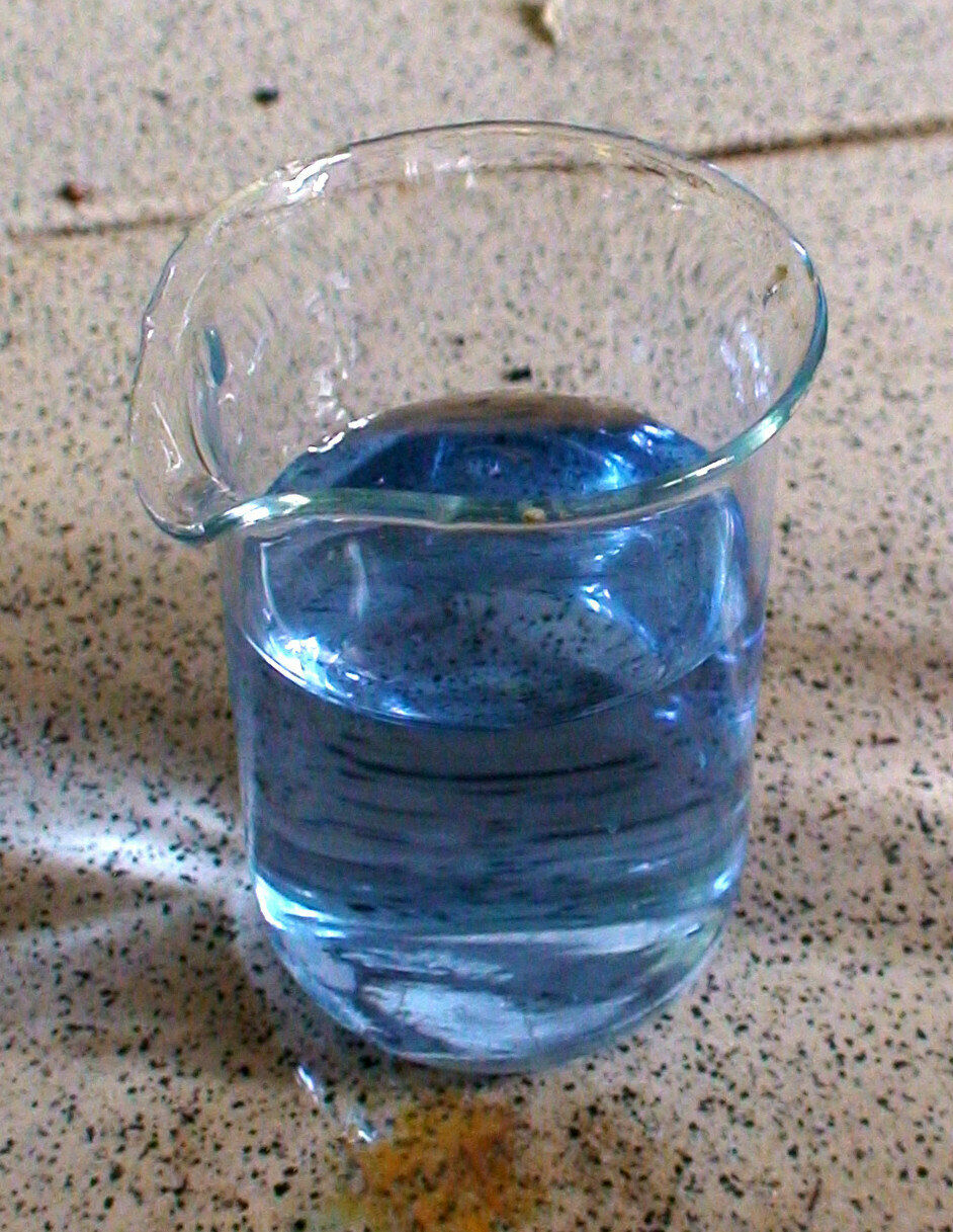 Хлорид меди вода кислород
