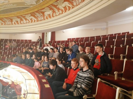 Посещение Малого театра на генеральном прогоне спектакля «Свадьба Кречинского»
