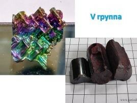 7 V группа хб